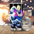 Android 18 Tumbler Cup Custom Car Interior Accessories - Gearcarcover - 1