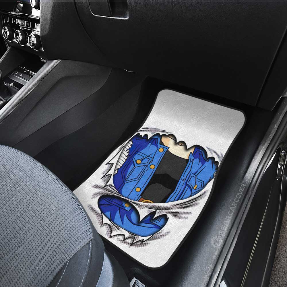 Android 18 Uniform Car Floor Mats Custom - Gearcarcover - 2