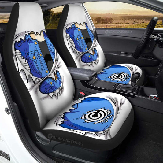 Android 18 Uniform Car Seat Covers Custom - Gearcarcover - 1