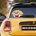Angry Zenitsu Car Sticker Custom Car Accessories - Gearcarcover - 1