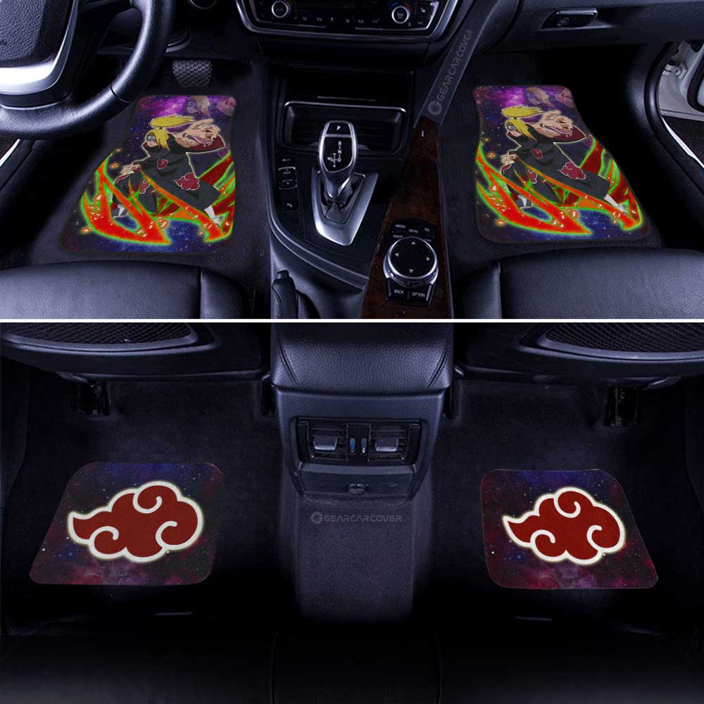 Anime Car Floor Mats Custom Deidara Galaxy Style Car Accessories - Gearcarcover - 3