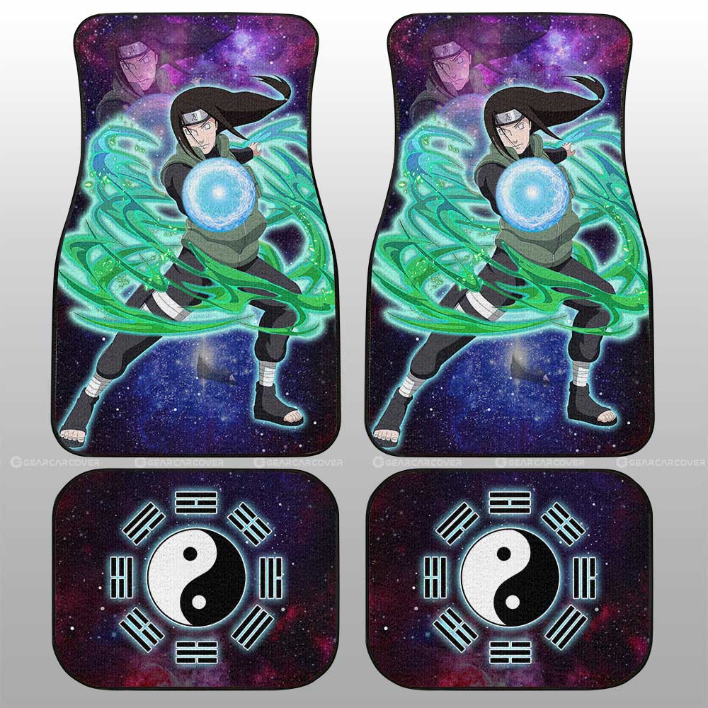 Anime Car Floor Mats Custom Hyuuga Neji Galaxy Style Car Accessories - Gearcarcover - 2