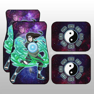 Anime Car Floor Mats Custom Hyuuga Neji Galaxy Style Car Accessories - Gearcarcover - 1