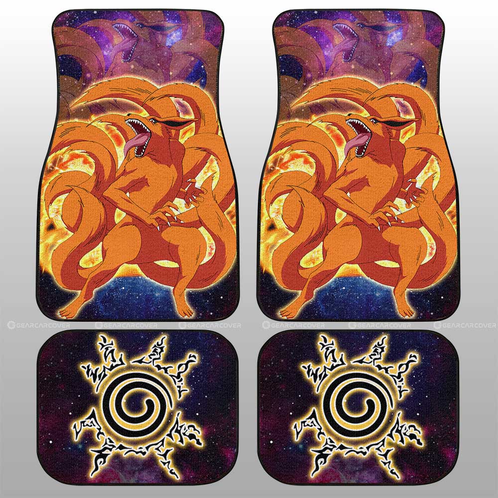 Anime Car Floor Mats Custom Kurama Galaxy Style Car Accessories - Gearcarcover - 2