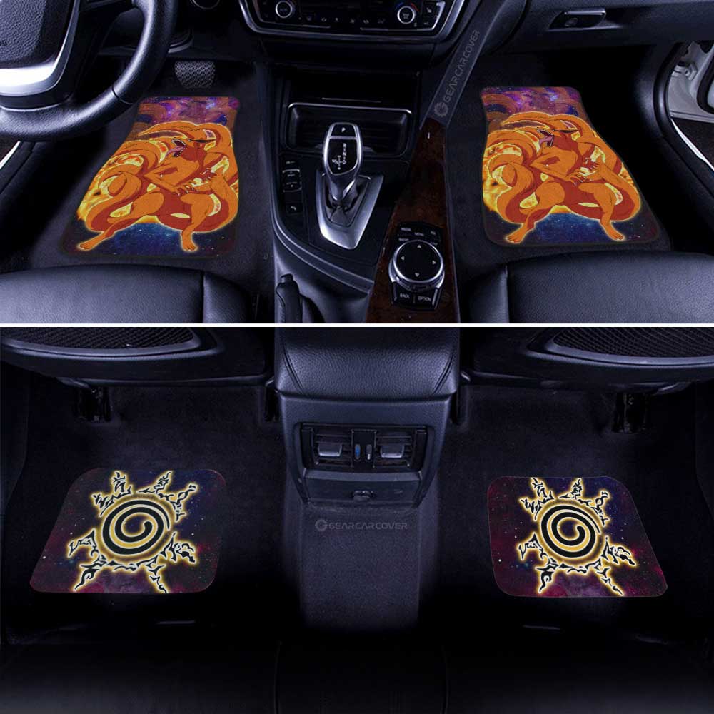 Anime Car Floor Mats Custom Kurama Galaxy Style Car Accessories - Gearcarcover - 3