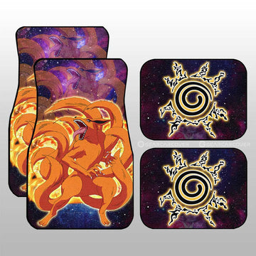 Anime Car Floor Mats Custom Kurama Galaxy Style Car Accessories - Gearcarcover - 1