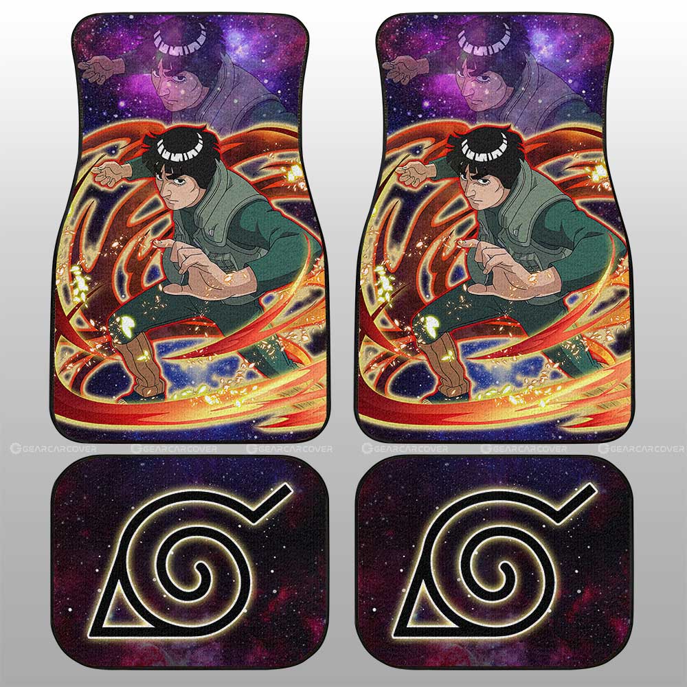 Anime Car Floor Mats Custom Might Guy Galaxy Style Car Accessories - Gearcarcover - 2