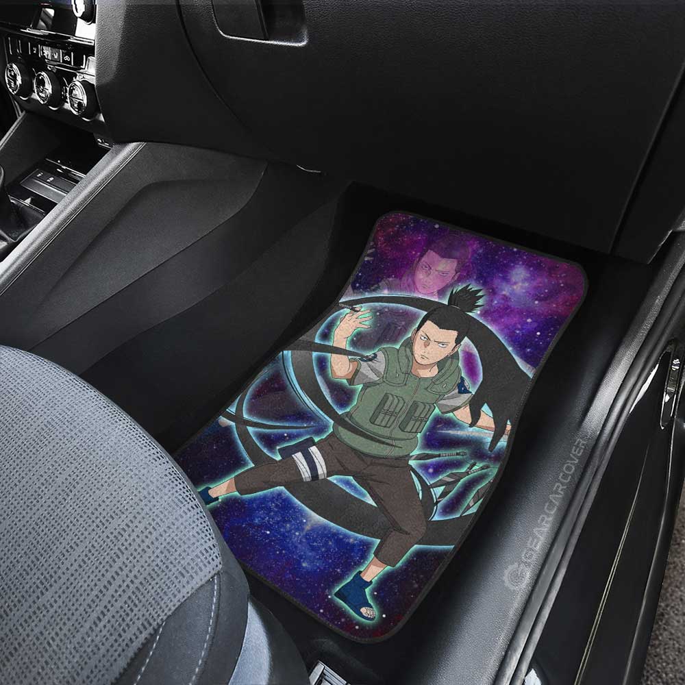 Anime Car Floor Mats Custom Nara Shikamaru Galaxy Style Car Accessories - Gearcarcover - 4