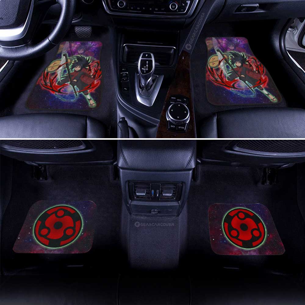 Anime Car Floor Mats Custom Uchiha Madara Galaxy Style Car Accessories - Gearcarcover - 3