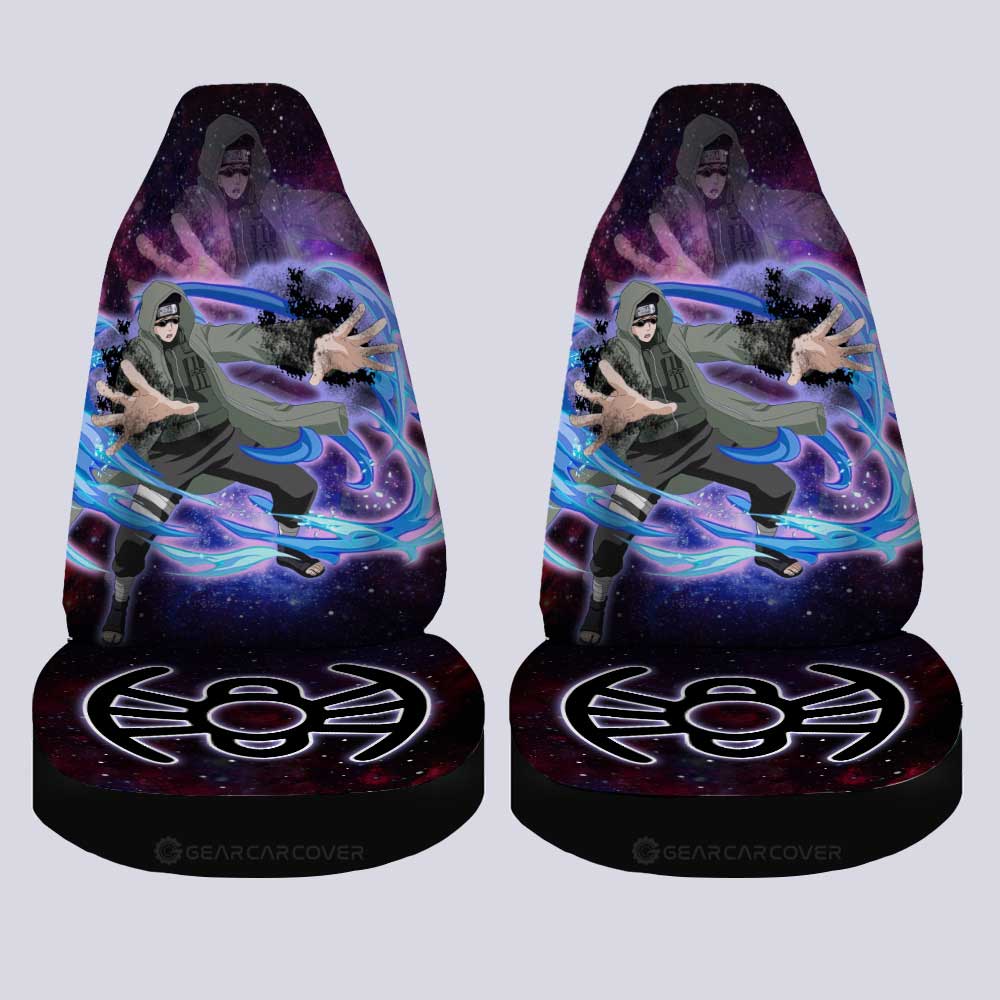 Anime Car Seat Covers Custom Aburame Shino Galaxy Style Car Accessories - Gearcarcover - 4