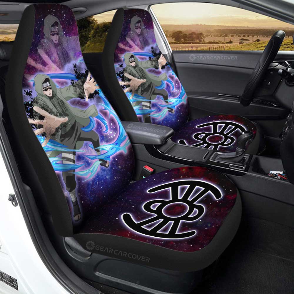 Anime Car Seat Covers Custom Aburame Shino Galaxy Style Car Accessories - Gearcarcover - 1