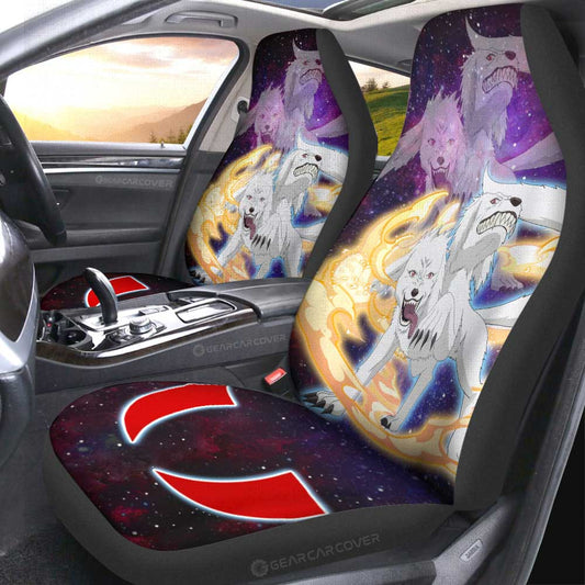 Anime Car Seat Covers Custom Akamaru Galaxy Style Car Accessories - Gearcarcover - 2