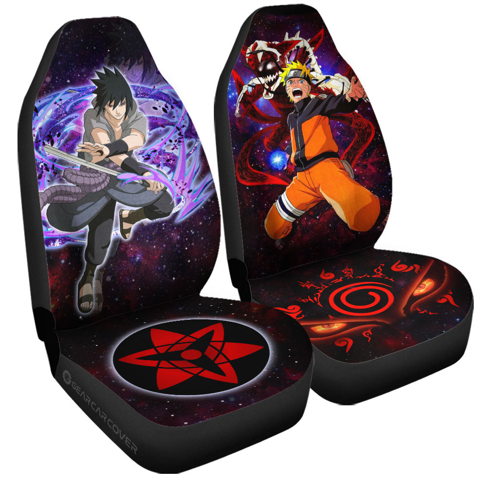 Anime Car Seat Covers Custom And Sasuke Galaxy Style Car Accessories - Gearcarcover - 3