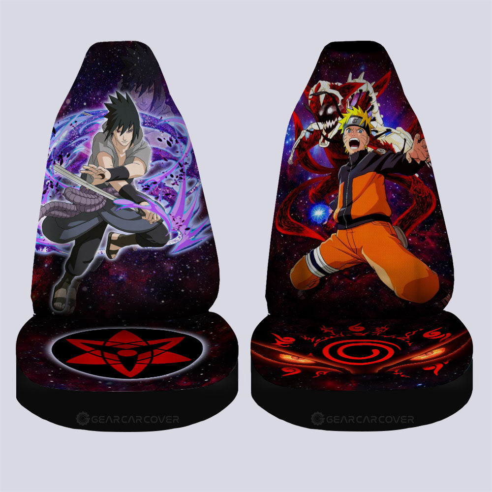 Anime Car Seat Covers Custom And Sasuke Galaxy Style Car Accessories - Gearcarcover - 4