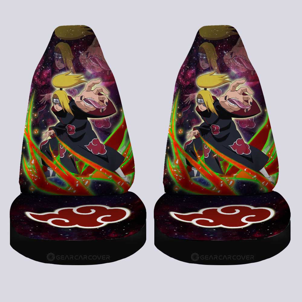 Anime Car Seat Covers Custom Deidara Galaxy Style Car Accessories - Gearcarcover - 4