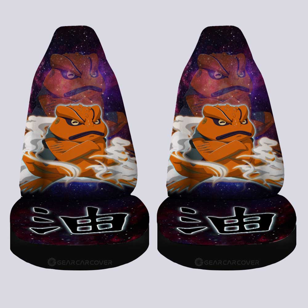 Anime Car Seat Covers Custom Gamakichi Galaxy Style Car Accessories - Gearcarcover - 4