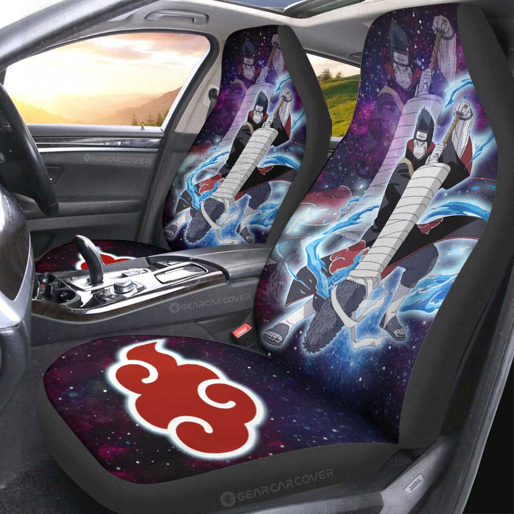 Anime Car Seat Covers Custom Hoshigaki Kisame Galaxy Style Car Accessories - Gearcarcover - 2