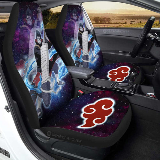 Anime Car Seat Covers Custom Hoshigaki Kisame Galaxy Style Car Accessories - Gearcarcover - 1