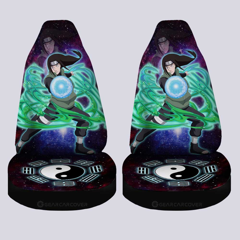 Anime Car Seat Covers Custom Hyuuga Neji Galaxy Style Car Accessories - Gearcarcover - 4