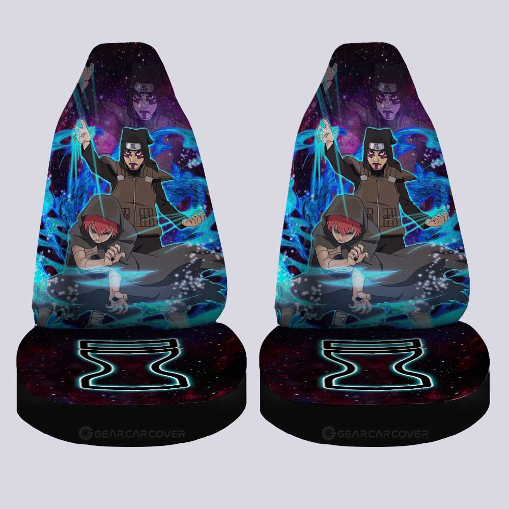 Anime Car Seat Covers Custom Kankurou Galaxy Style Car Accessories - Gearcarcover - 4