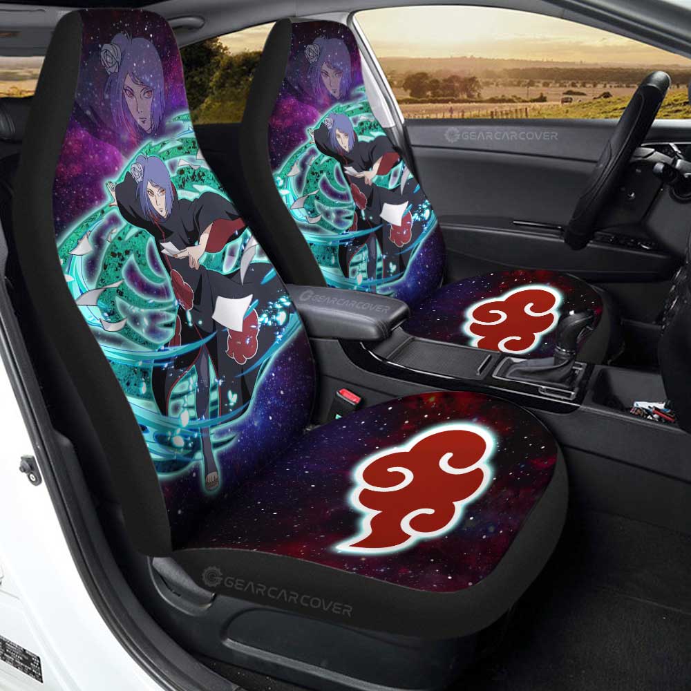 Anime Car Seat Covers Custom Konan Galaxy Style Car Accessories - Gearcarcover - 1
