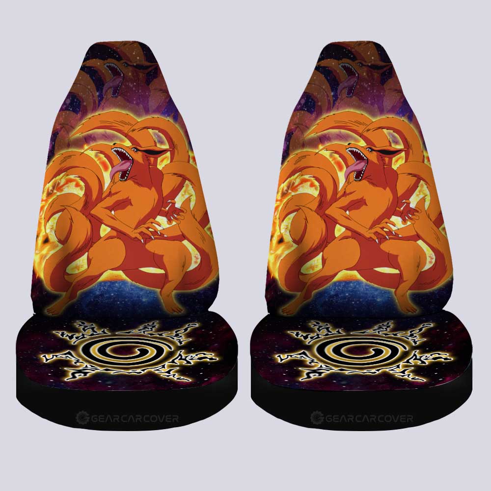 Anime Car Seat Covers Custom Kurama Galaxy Style Car Accessories - Gearcarcover - 4