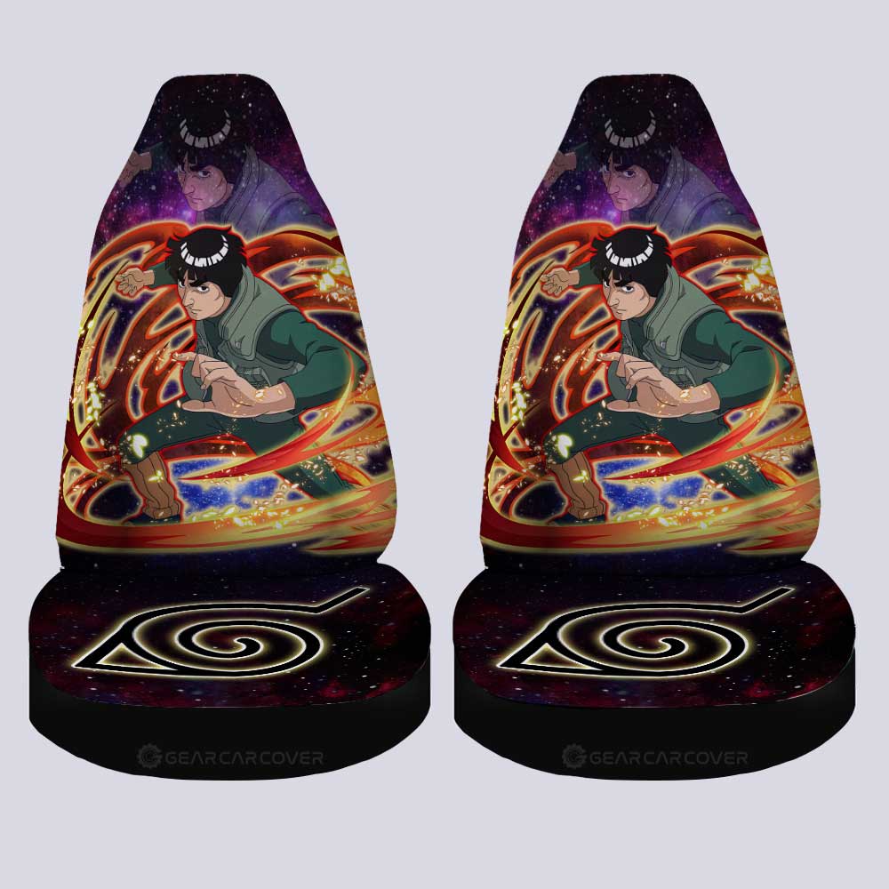 Anime Car Seat Covers Custom Might Guy Galaxy Style Car Accessories - Gearcarcover - 4