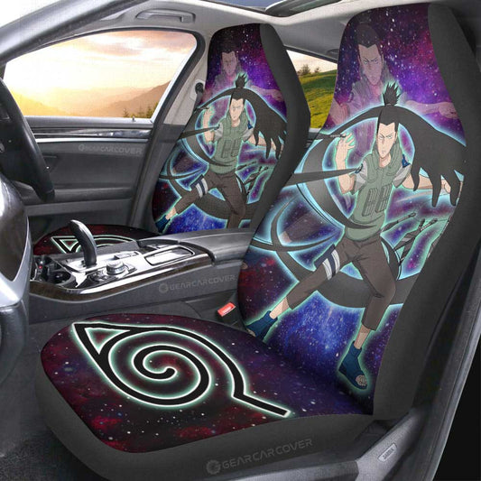 Anime Car Seat Covers Custom Nara Shikamaru Galaxy Style Car Accessories - Gearcarcover - 2