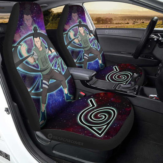 Anime Car Seat Covers Custom Nara Shikamaru Galaxy Style Car Accessories - Gearcarcover - 1