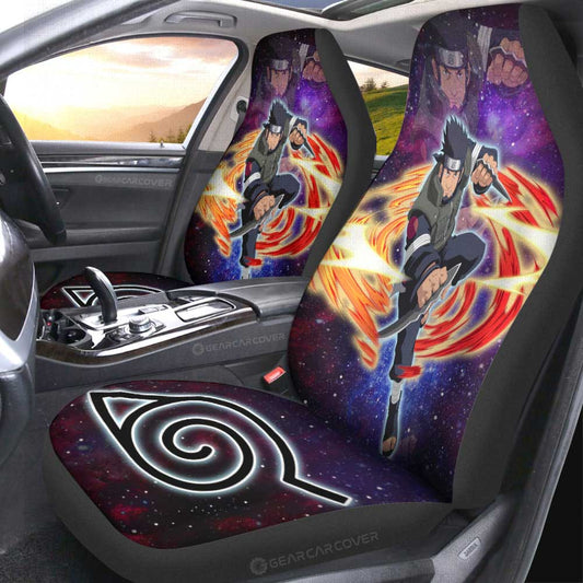 Anime Car Seat Covers Custom Sarutobi Asuma Galaxy Style Car Accessories - Gearcarcover - 2