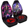 Anime Car Seat Covers Custom Sasuke And Itachi Galaxy Style Car Accessories - Gearcarcover - 3