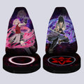 Anime Car Seat Covers Custom Sasuke And Sakura Galaxy Style Car Accessories - Gearcarcover - 4