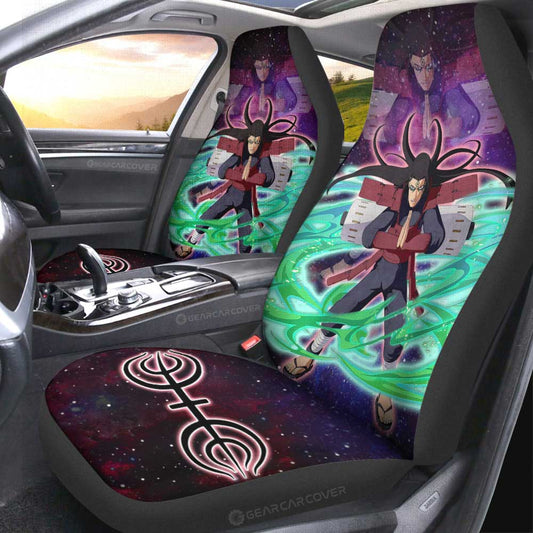 Anime Car Seat Covers Custom Senju Hashirama Galaxy Style Car Accessories - Gearcarcover - 2