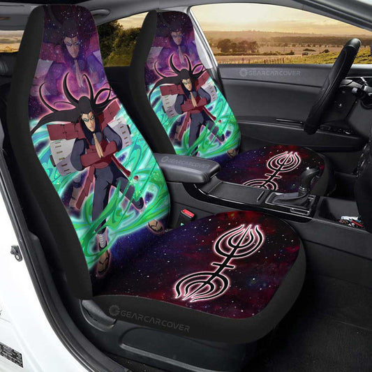 Anime Car Seat Covers Custom Senju Hashirama Galaxy Style Car Accessories - Gearcarcover - 1