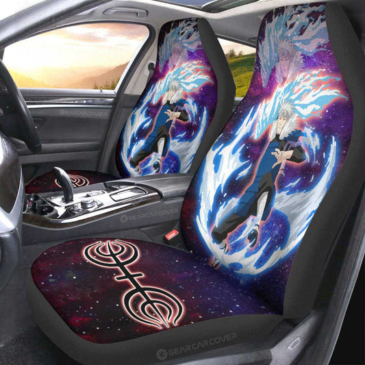 Anime Car Seat Covers Custom Senju Tobirama Galaxy Style Car Accessories - Gearcarcover - 2