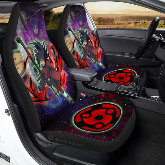 Anime Car Seat Covers Custom Uchiha Madara Galaxy Style Car Accessories - Gearcarcover - 1