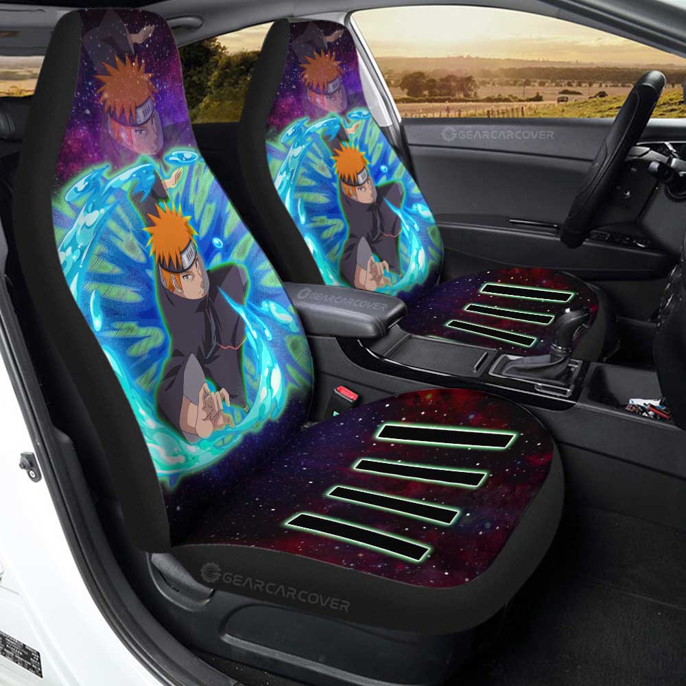Anime Car Seat Covers Custom Yahiko Galaxy Style Car Accessories - Gearcarcover - 1