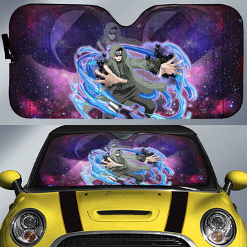 Anime Car Sunshade Custom Aburame Shino Galaxy Style Car Accessories - Gearcarcover - 1