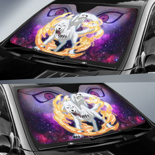 Anime Car Sunshade Custom Akamaru Galaxy Style Car Accessories - Gearcarcover - 2