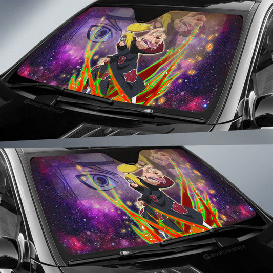 Anime Car Sunshade Custom Deidara Galaxy Style Car Accessories - Gearcarcover - 2