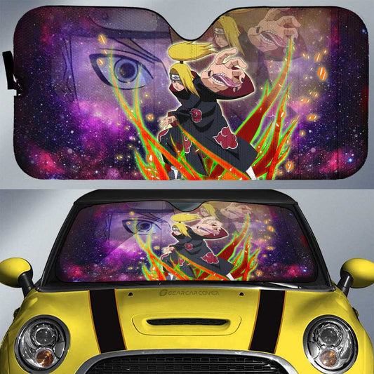 Anime Car Sunshade Custom Deidara Galaxy Style Car Accessories - Gearcarcover - 1