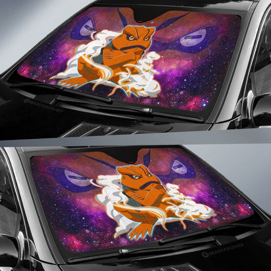 Anime Car Sunshade Custom Gamakichi Galaxy Style Car Accessories - Gearcarcover - 2