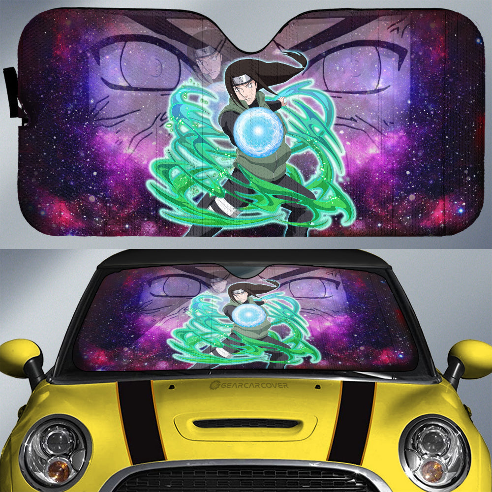 Anime Car Sunshade Custom Hyuuga Neji Galaxy Style Car Accessories - Gearcarcover - 1