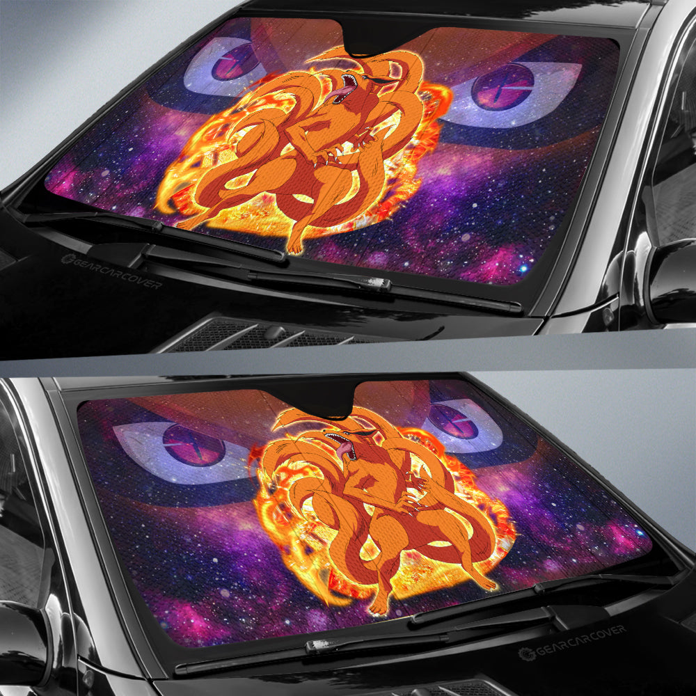 Anime Car Sunshade Custom Kurama Galaxy Style Car Accessories - Gearcarcover - 2