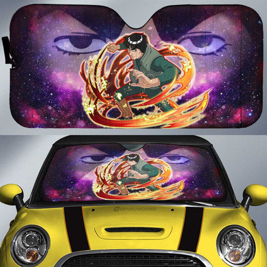 Anime Car Sunshade Custom Might Guy Galaxy Style Car Accessories - Gearcarcover - 1