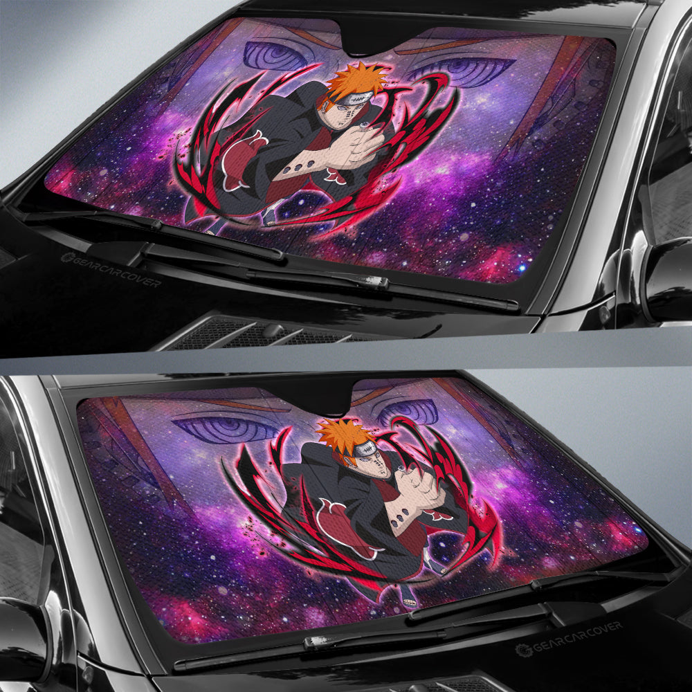 Anime Car Sunshade Custom Pain Galaxy Style Car Accessories - Gearcarcover - 2
