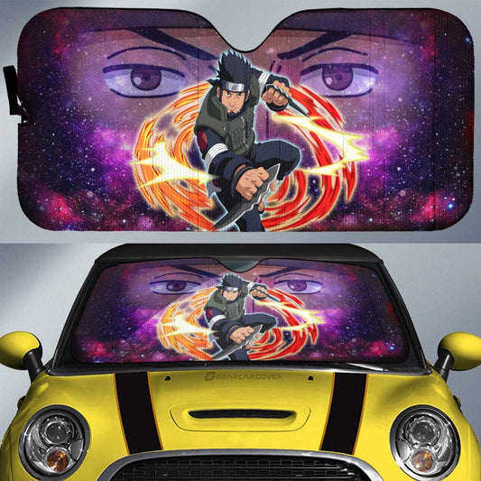 Anime Car Sunshade Custom Sarutobi Asuma Galaxy Style Car Accessories - Gearcarcover - 1