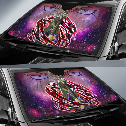 Anime Car Sunshade Custom Sarutobi Hiruzen Galaxy Style Car Accessories - Gearcarcover - 2