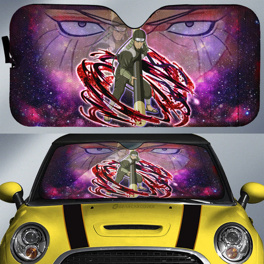 Anime Car Sunshade Custom Sarutobi Hiruzen Galaxy Style Car Accessories - Gearcarcover - 1