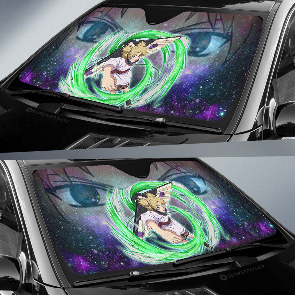 Anime Car Sunshade Custom Temari Galaxy Style Car Accessories - Gearcarcover - 2